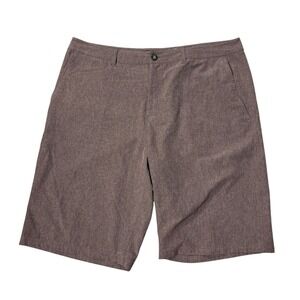 BKE Shorts Hybrid Athletic Fit‎ Maroon Size 36 Mens